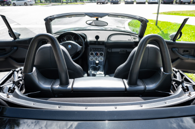 1999 BMW M Roadster in Cosmos Black Metallic over Dark Gray & Black Nappa