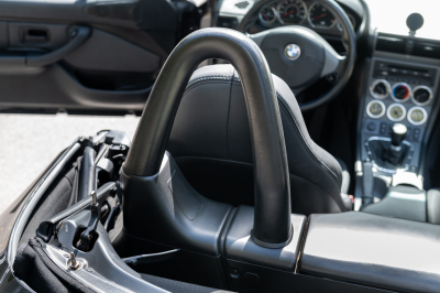 1999 BMW M Roadster in Cosmos Black Metallic over Dark Gray & Black Nappa
