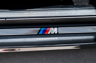 1999 BMW M Roadster in Cosmos Black Metallic over Dark Gray & Black Nappa