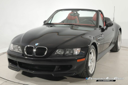 1999 BMW M Roadster in Cosmos Black Metallic over Imola Red & Black Nappa