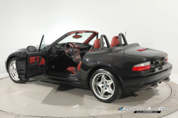 1999 BMW M Roadster in Cosmos Black Metallic over Imola Red & Black Nappa