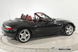 1999 BMW M Roadster in Cosmos Black Metallic over Imola Red & Black Nappa