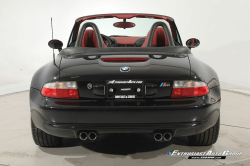 1999 BMW M Roadster in Cosmos Black Metallic over Imola Red & Black Nappa