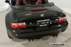 1999 BMW M Roadster in Cosmos Black Metallic over Imola Red & Black Nappa