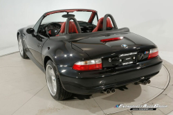 1999 BMW M Roadster in Cosmos Black Metallic over Imola Red & Black Nappa