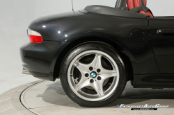 1999 BMW M Roadster in Cosmos Black Metallic over Imola Red & Black Nappa