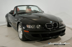 1999 BMW M Roadster in Cosmos Black Metallic over Imola Red & Black Nappa
