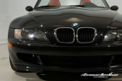 1999 BMW M Roadster in Cosmos Black Metallic over Imola Red & Black Nappa