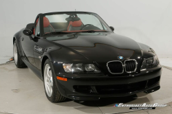 1999 BMW M Roadster in Cosmos Black Metallic over Imola Red & Black Nappa
