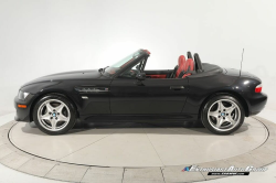 1999 BMW M Roadster in Cosmos Black Metallic over Imola Red & Black Nappa