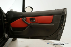 1999 BMW M Roadster in Cosmos Black Metallic over Imola Red & Black Nappa