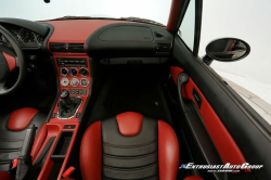 1999 BMW M Roadster in Cosmos Black Metallic over Imola Red & Black Nappa