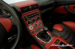 1999 BMW M Roadster in Cosmos Black Metallic over Imola Red & Black Nappa