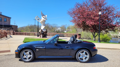 1999 BMW M Roadster in Cosmos Black Metallic over Black Nappa