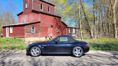 1999 BMW M Roadster in Cosmos Black Metallic over Black Nappa