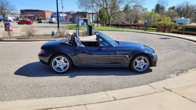 1999 BMW M Roadster in Cosmos Black Metallic over Black Nappa