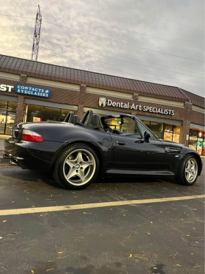 1999 BMW M Roadster in Cosmos Black Metallic over Black Nappa