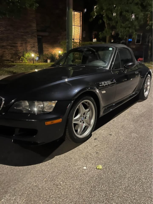 1999 BMW M Roadster in Cosmos Black Metallic over Black Nappa