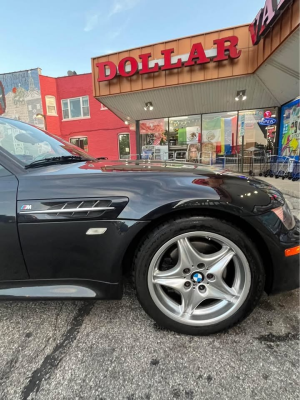 1999 BMW M Roadster in Cosmos Black Metallic over Black Nappa