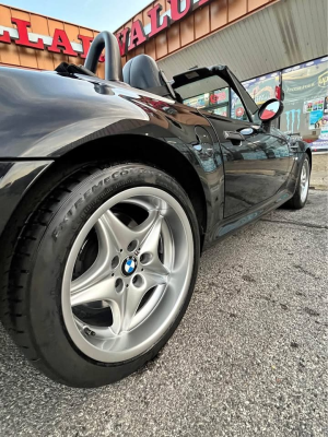 1999 BMW M Roadster in Cosmos Black Metallic over Black Nappa