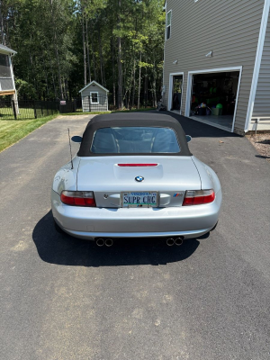 1999 BMW M Roadster in Arctic Silver Metallic over Black Nappa