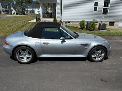 1999 BMW M Roadster in Arctic Silver Metallic over Black Nappa