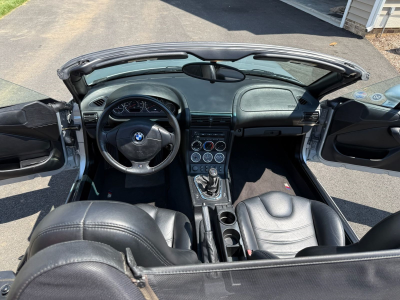 1999 BMW M Roadster in Arctic Silver Metallic over Black Nappa