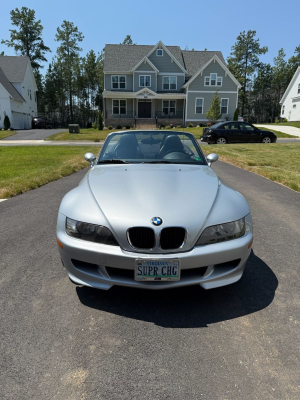 1999 BMW M Roadster in Arctic Silver Metallic over Black Nappa