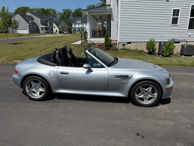 1999 BMW M Roadster in Arctic Silver Metallic over Black Nappa