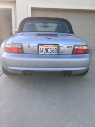 1999 BMW M Roadster in Arctic Silver Metallic over Black Nappa
