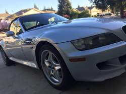 1999 BMW M Roadster in Arctic Silver Metallic over Black Nappa
