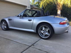1999 BMW M Roadster in Arctic Silver Metallic over Black Nappa