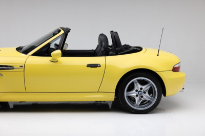 1999 BMW M Roadster in Dakar Yellow 2 over Black Nappa
