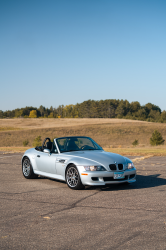 1999 BMW M Roadster in Arctic Silver Metallic over Black Nappa