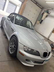 1999 BMW M Roadster in Arctic Silver Metallic over Black Nappa