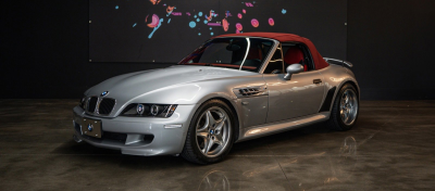 1999 BMW M Roadster in Arctic Silver Metallic over Imola Red & Black Nappa