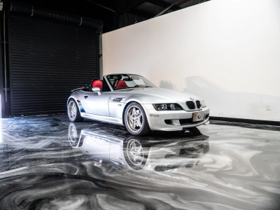 1999 BMW M Roadster in Arctic Silver Metallic over Imola Red & Black Nappa