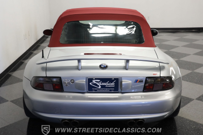 1999 BMW M Roadster in Arctic Silver Metallic over Imola Red & Black Nappa