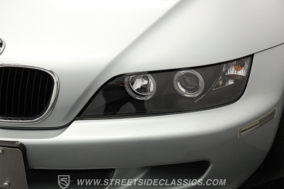 1999 BMW M Roadster in Arctic Silver Metallic over Imola Red & Black Nappa