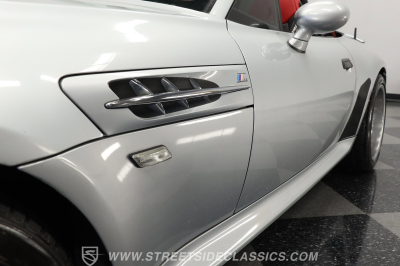 1999 BMW M Roadster in Arctic Silver Metallic over Imola Red & Black Nappa