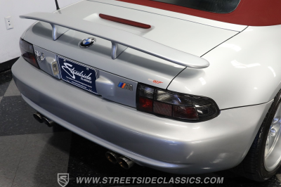 1999 BMW M Roadster in Arctic Silver Metallic over Imola Red & Black Nappa