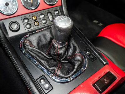 1999 BMW M Roadster in Arctic Silver Metallic over Imola Red & Black Nappa