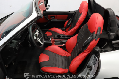 1999 BMW M Roadster in Arctic Silver Metallic over Imola Red & Black Nappa
