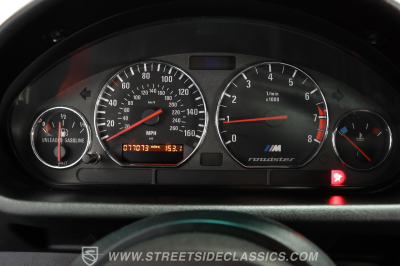 1999 BMW M Roadster in Arctic Silver Metallic over Imola Red & Black Nappa