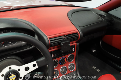 1999 BMW M Roadster in Arctic Silver Metallic over Imola Red & Black Nappa