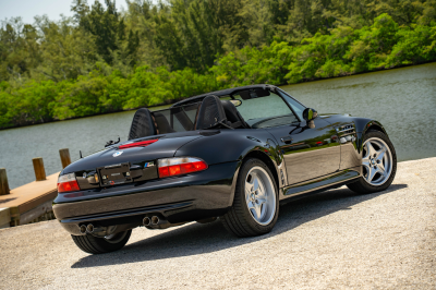 1999 BMW M Roadster in Cosmos Black Metallic over Black Nappa