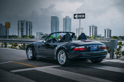 1999 BMW M Roadster in Cosmos Black Metallic over Black Nappa