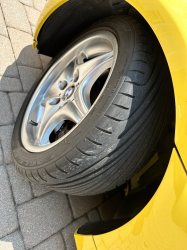 1999 BMW M Roadster in Dakar Yellow 2 over Black Nappa
