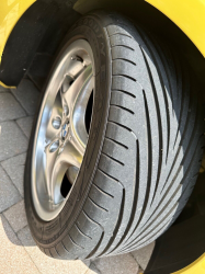 1999 BMW M Roadster in Dakar Yellow 2 over Black Nappa