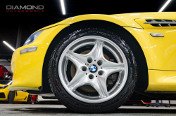 1999 BMW M Roadster in Dakar Yellow 2 over Black Nappa